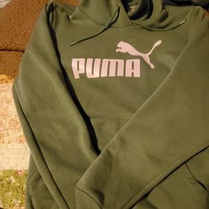 Puma pull over hoodie